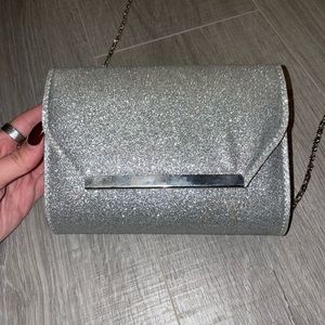 Glittery cross body bag